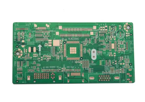Six-layer OSP-protected through-hole PCB
