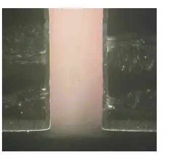 Resin Plugged Via Cross-section