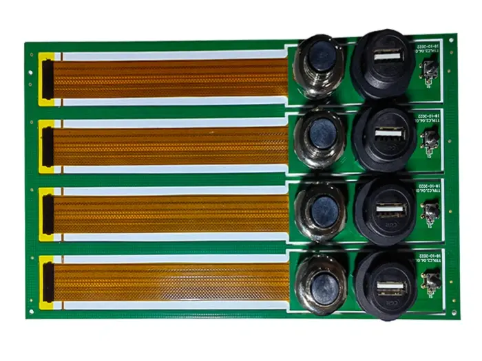 Rigid-flex boards are applied in industrial control