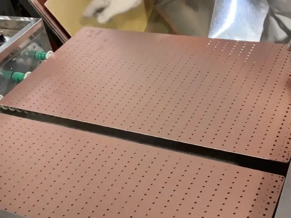 backdrilled board