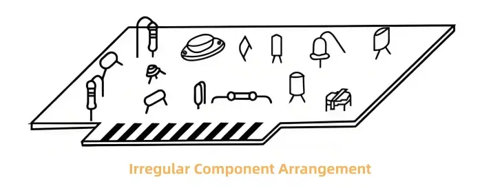 Irregular Component Arrangement