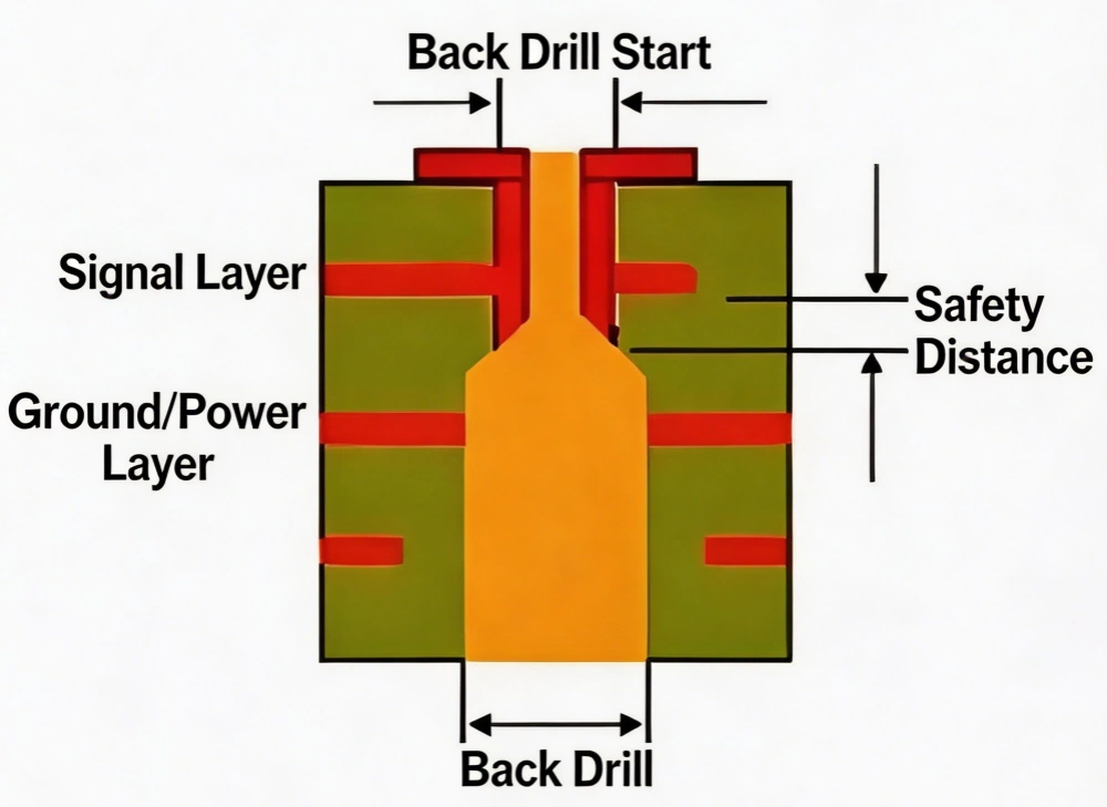 PCB Back Drilling